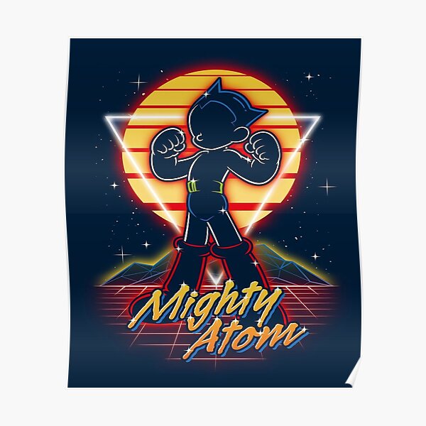 Evintage Astro Boy Mighty Atom 3D Hologram Tezuka Productions