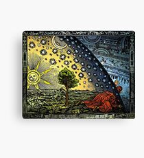 Flammarion engraving Canvas Print