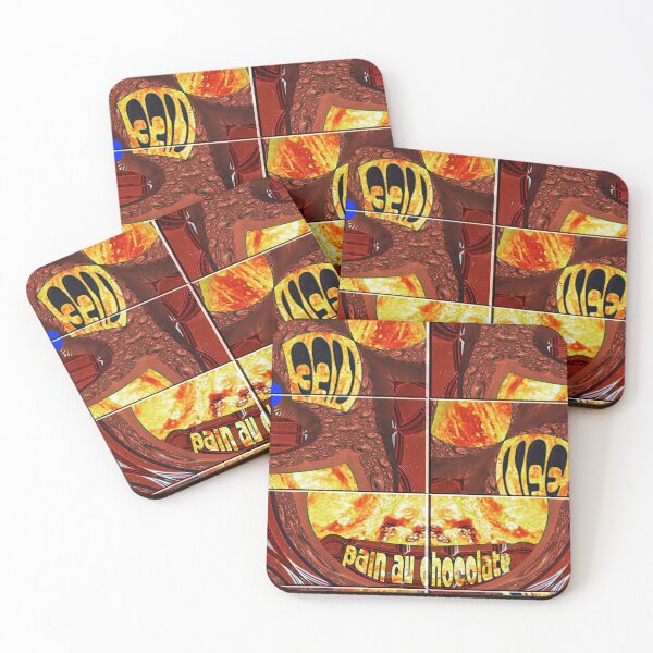 Item preview,  *LIFE IS A COMIC COMEDY PLAYED IN A THEATER HAUNTED BY PAIN AU CHOCOLAT PATCHWORK* designed and sold by Ralek.