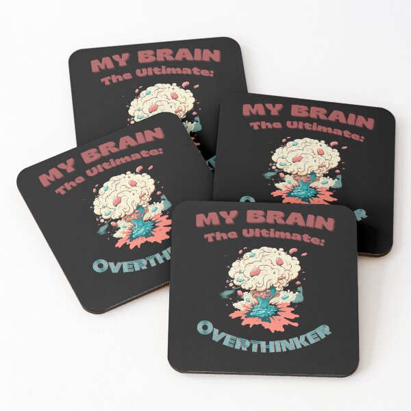 Item preview, My Brain: The Ultimate Overthinker - Funny Gift for those who have tendencies to overthinking designed and sold by Cr4ftyCreations.