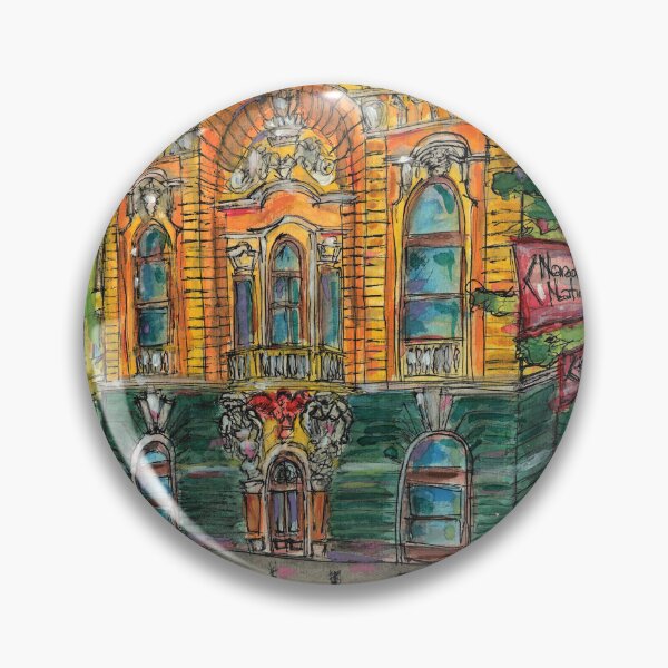 Item preview,  City Library in Subotica Serbia designed and sold by DjapetoArt.