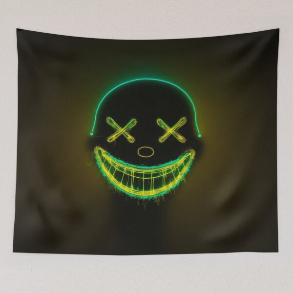 Item preview, Cross Smiley Face In The Dark designed and sold by letsgetinspired.