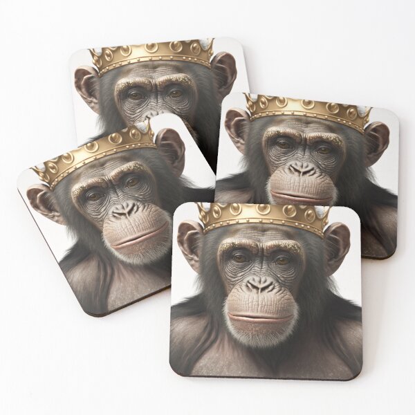 Item preview, The chimp king designed and sold by MerkAkid.
