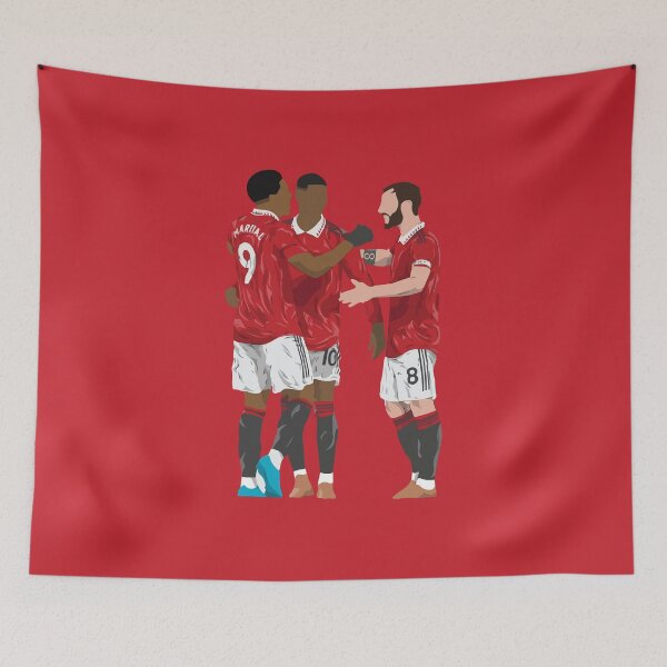 Item preview, Martial Rashford Fernandes Celebration Illustration designed and sold by Lara Samuel.