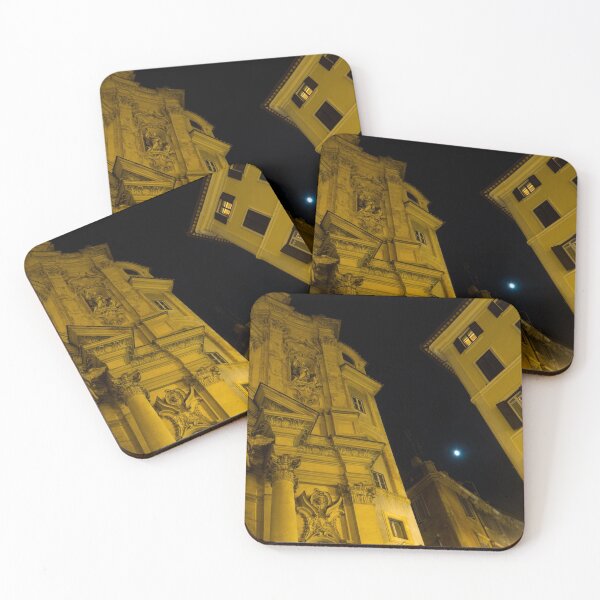 Item preview, Midnight Roman Facades in Yellow  designed and sold by Georgia Mizuleva.