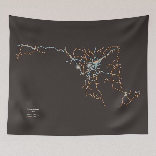 Item preview, Maryland Highways designed and sold by FinlayMcNevin.