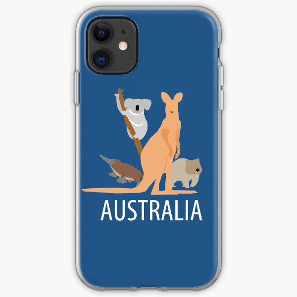 australia iPhone Soft Case
