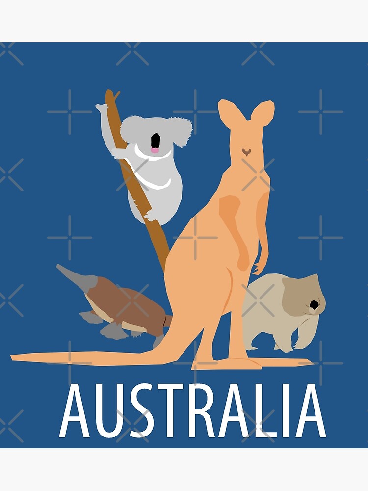 australia Art Print by MrKoa