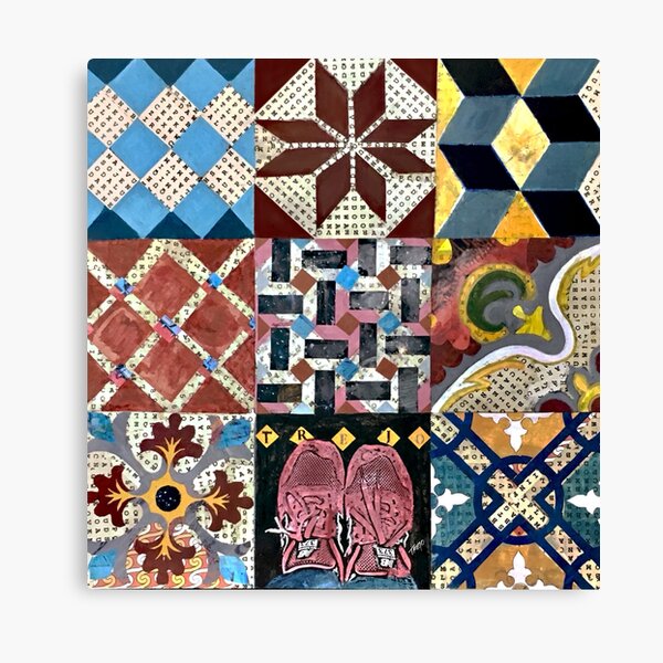RAJOLES-COLLAGE Canvas Print