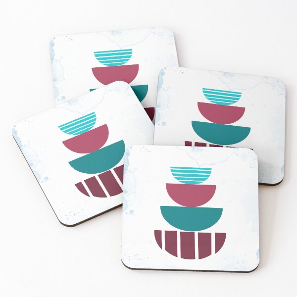 Item preview, Balancing Act with Bowls | Abstract Art designed and sold by MindedInc.