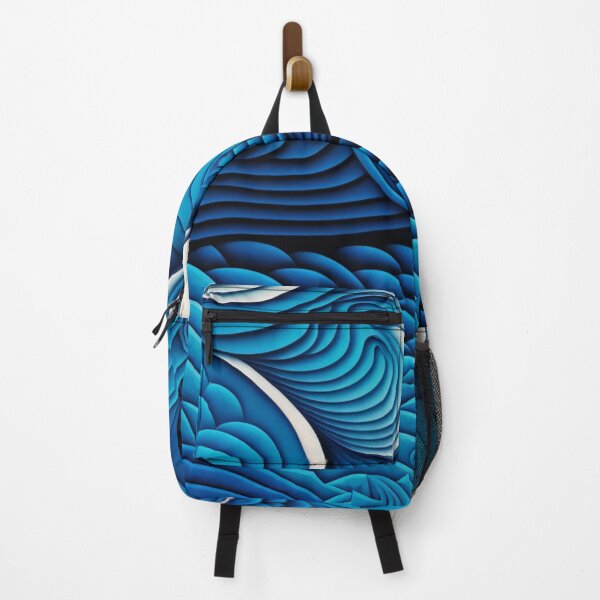 Item preview, Abstract Ocean Waves - Ocean & Sea designed and sold by EnzoVectorism.