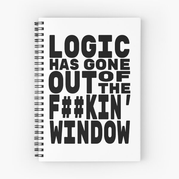 Item preview, Logic has gone out of the F window, No Simp designed and sold by StayWokeKings.