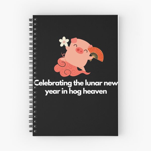 Item preview, Celebrating the lunar new year in hog heaven designed and sold by MixedPartialArt.