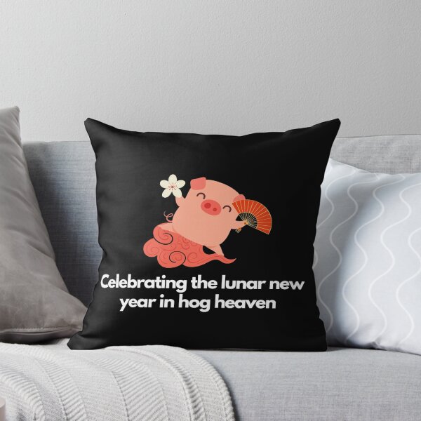 Item preview, Celebrating the lunar new year in hog heaven designed and sold by MixedPartialArt.