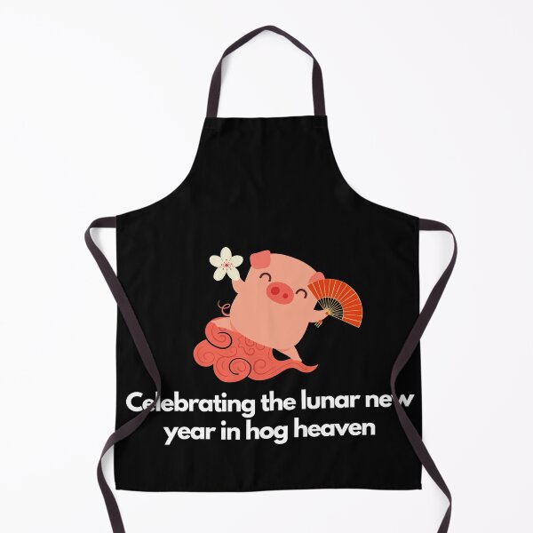 Item preview, Celebrating the lunar new year in hog heaven designed and sold by MixedPartialArt.