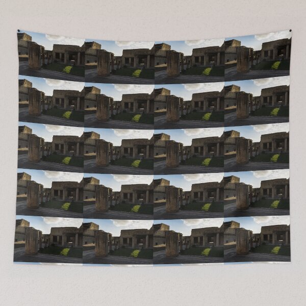 Item preview, Herculaneum Ruins - Mosaic Tile Streets and Sun Splashes designed and sold by Georgia Mizuleva.