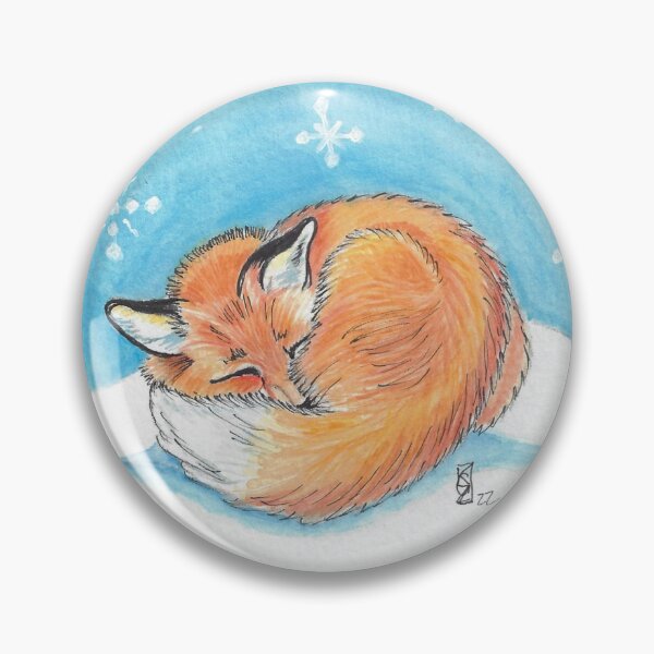 Item preview, Winter Solstice Fox designed and sold by hooliganlili.