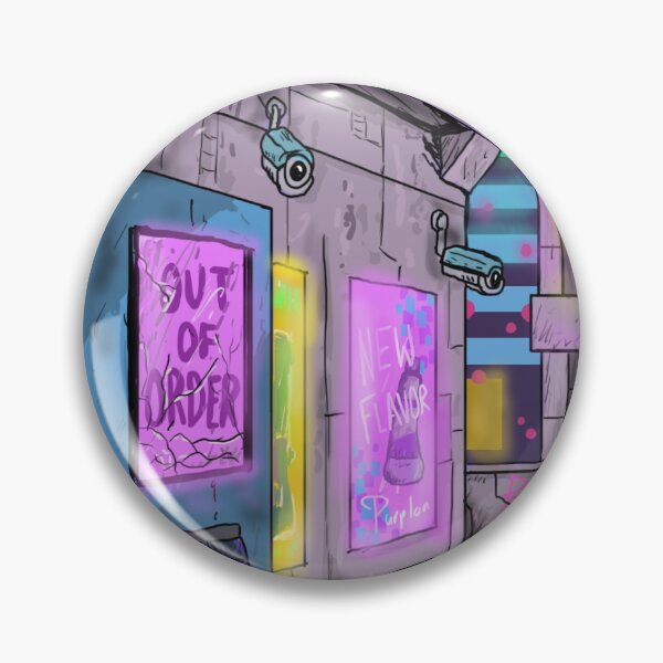 Item preview, Cyberpunk Back Street designed and sold by FeyPact.