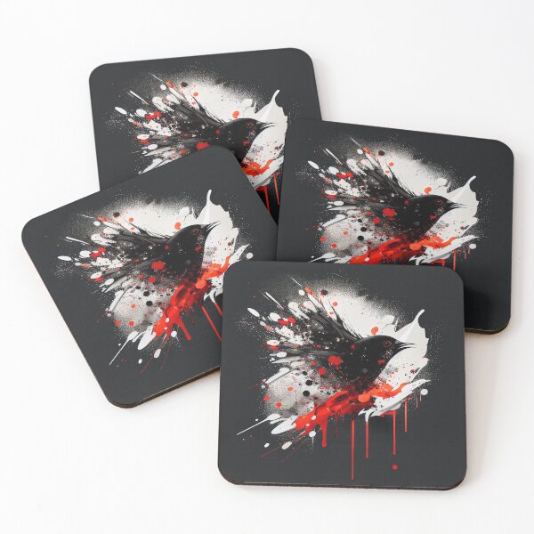 Item preview, Black Bird Ink Blot Design designed and sold by JoeBurgett.