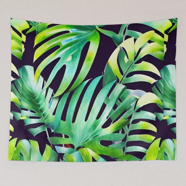 Item preview,  Delicious Monstera tropical leaf pattern designed and sold by Ascooepics.