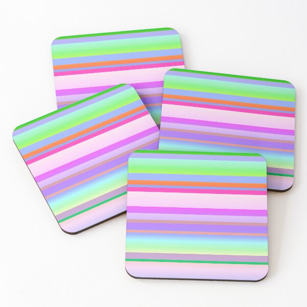 Item preview, Unusual color lines | Multicolor lines pattern designed and sold by lausn.