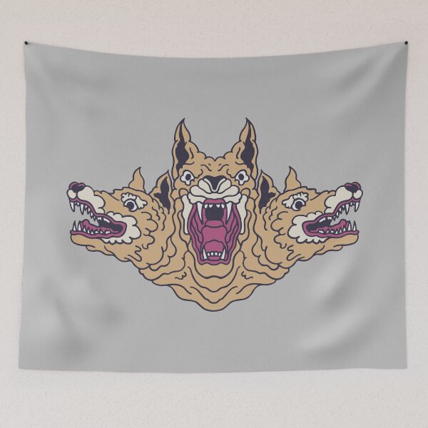 Item preview, cerberus hellhound designed and sold by HellbenderCo.