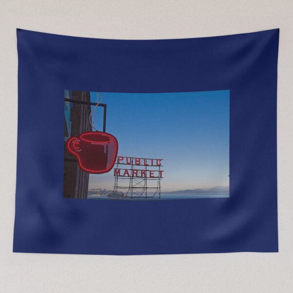 Item preview, USA. Seattle. Public Market in the Morning. designed and sold by vadim19.