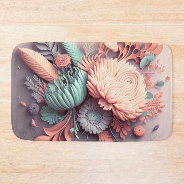 Item preview, Fleuron Floral Playful Colourful Composition Designs for Home Decor, Wedding, Events Fashion  and Accessories  designed and sold by RAGANADesign.