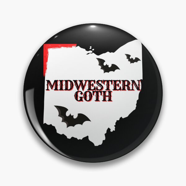 Item preview, Midwestern Goth (Ohio, Red)  designed and sold by Allison Sharaf.
