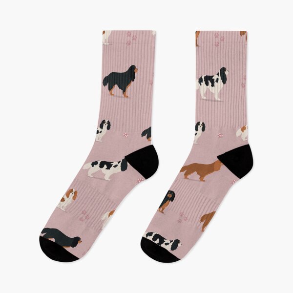 Item preview, Cavalier King Charles Spaniel Mix of colors pattern designed and sold by buniaandco.