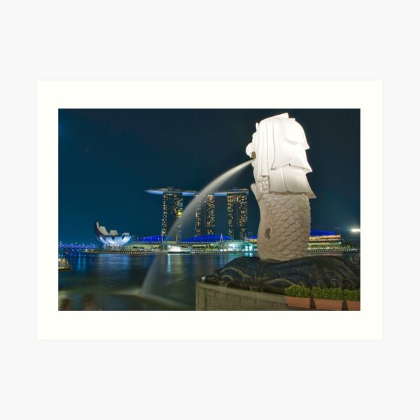 Merlion Art Print