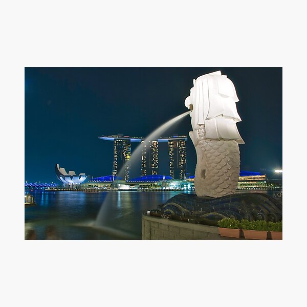 Merlion Photographic Print