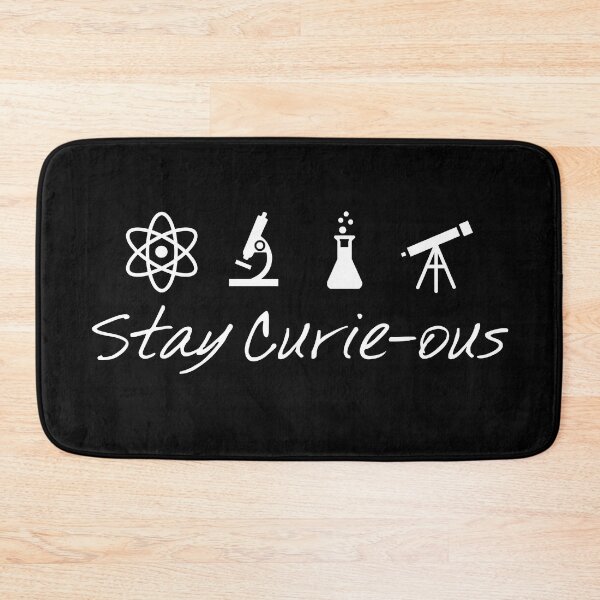 Item preview, Stay Curie-Ous Marie Curie Inspirational Science Design designed and sold by ScienceCorner.