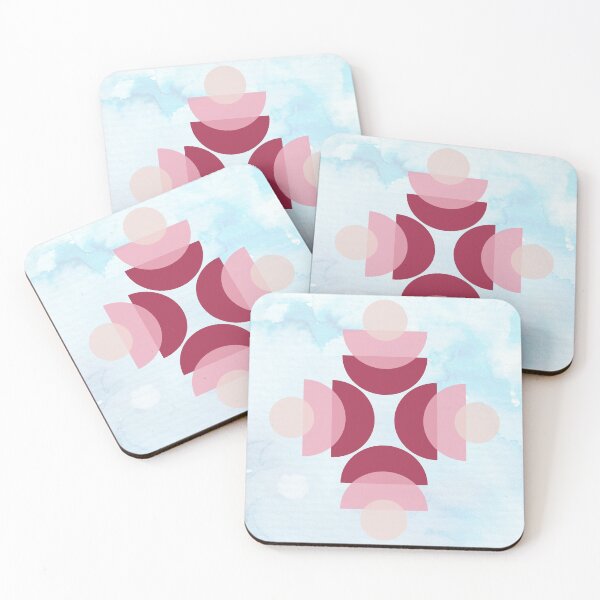 Item preview, The Pink & Blue Portal | Abstract Art designed and sold by MindedInc.