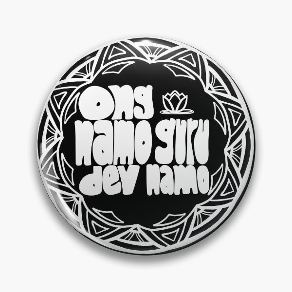 Item preview, Ong namo guru dev namo White Mandala transparent  designed and sold by wordznart.