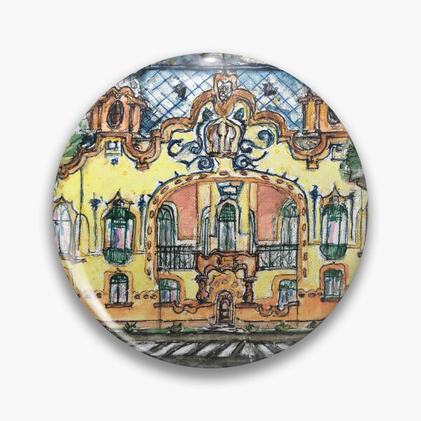 Item preview, Ferenc Raichle's Palace | Urban sketch designed and sold by DjapetoArt.