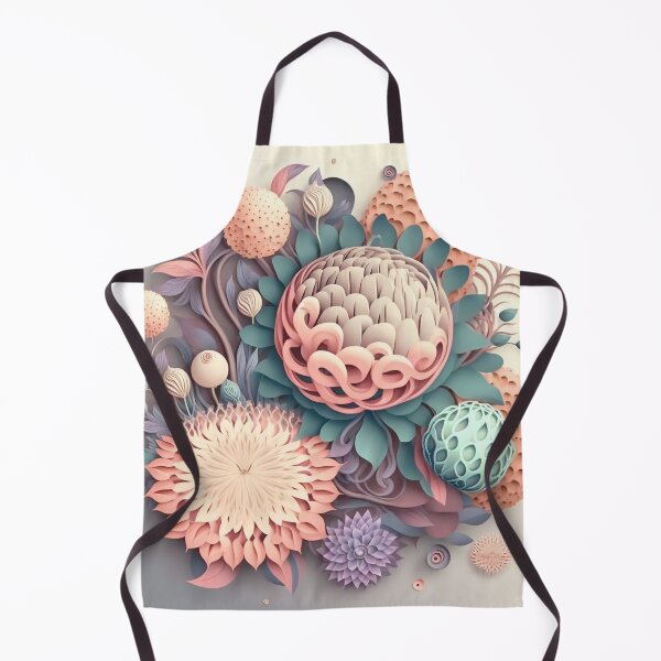 Item preview, Fleuron Floral Playful Colourful Composition Designs for Home Decor, Wedding, Events Fashion and Accessories designed and sold by RAGANADesign.