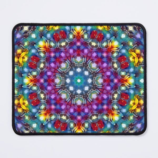 Item preview, Rainbow Tulip Mandala designed and sold by DiscoGypsyFish.