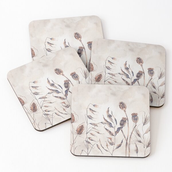 Item preview, Beige Dried wildflowers  designed and sold by InnaPatiutko.