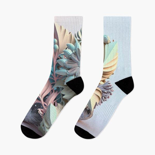 Item preview, Fleuron Floral Playful Colourful Composition Designs for Home Decor, Wedding, Events Fashion  and Accessories  designed and sold by RAGANADesign.