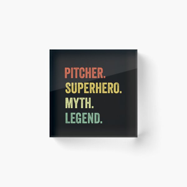 Item preview, pitcher Dad Shirt, Gift For Husband, pitcher Gift, Husband pitcher Myth Legend, Dad Gift For Husband, pitcher Appreciation Gift designed and sold by Dogs Geeky⭐⭐⭐⭐⭐.