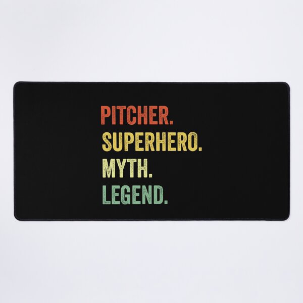 Item preview, pitcher Dad Shirt, Gift For Husband, pitcher Gift, Husband pitcher Myth Legend, Dad Gift For Husband, pitcher Appreciation Gift designed and sold by Dogs Geeky⭐⭐⭐⭐⭐.