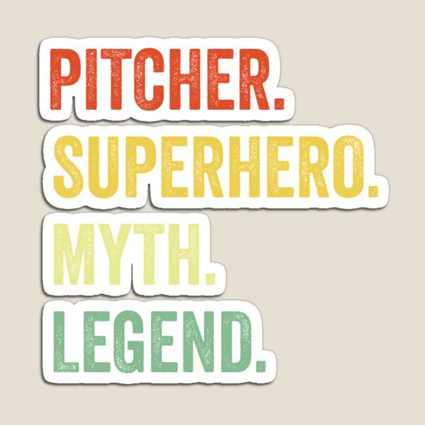 Item preview, pitcher Dad Shirt, Gift For Husband, pitcher Gift, Husband pitcher Myth Legend, Dad Gift For Husband, pitcher Appreciation Gift designed and sold by Dogs Geeky⭐⭐⭐⭐⭐.