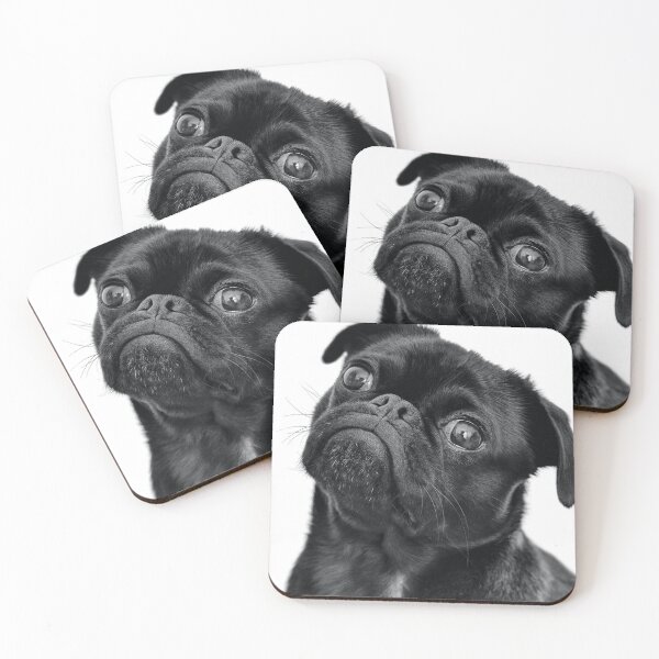 Item preview, Black Pug Dog designed and sold by DoodlesnPoodles.