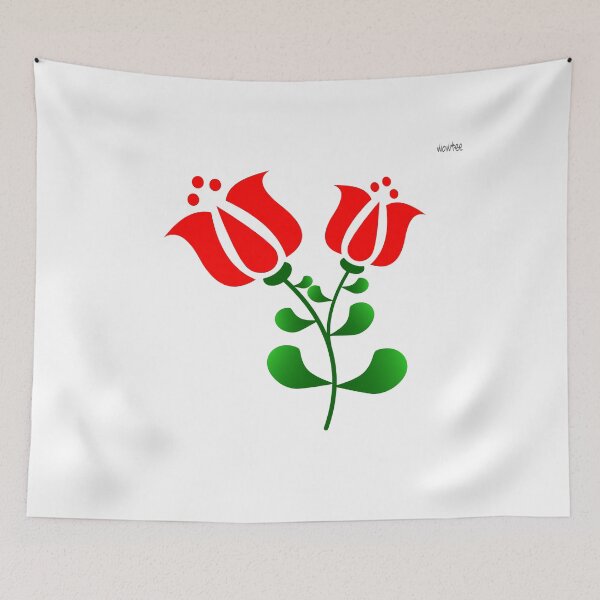 Aperçu de l'œuvre Tulipes rouges créée et vendue par wowitsmytshirt.