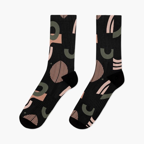 Item preview, Abstract Shapes (Black) | Abstract Art designed and sold by MindedInc.