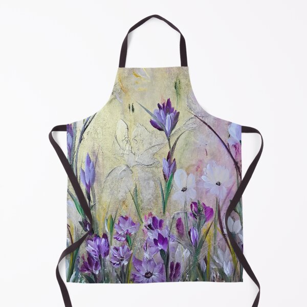 Item preview, Wildflowers Abstract Art, Lisa Kirwan Art, Original Wildflowers Painting designed and sold by KirwanArt.