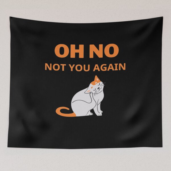 Item preview, Oh No Orange Cat designed and sold by Nero9o.