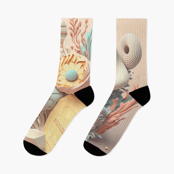 Item preview, Fleuron Floral Playful Colourful Composition Designs for Home Decor, Wedding, Events Fashion  and Accessories  designed and sold by RAGANADesign.