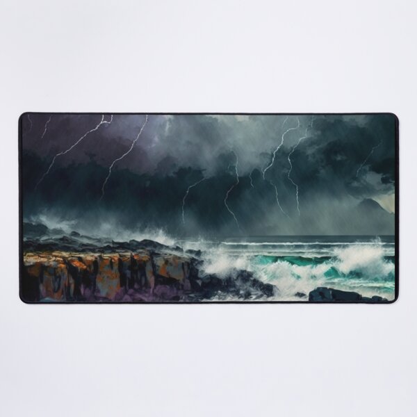 Item preview, Vibrant Winter Beach Display designed and sold by TheArtfulAllie.